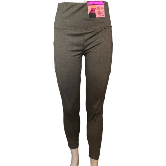 ShoSho Womens High Waist Tummy Control Butt Sculpting Leggings Grey Size L - Picture 2 of 12